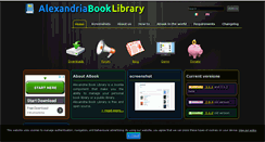 Desktop Screenshot of alexandriabooklibrary.org